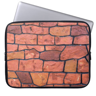 Funda Para Portátil Fondo de fondo abstracto de paredes de ladrillo vi
