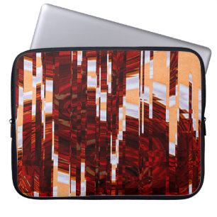 Funda Para Portátil fondo de grieta abstracto con efecto de destello
