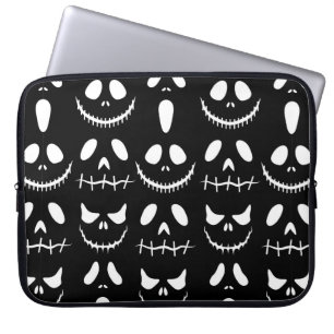 Funda Para Portátil Fondo de Halloween. Patrón sin inconvenientes