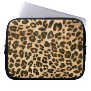 Funda Para Portátil Fondo de impresión de leopardo