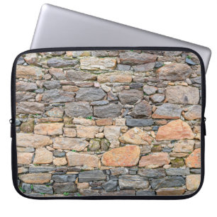 Funda Para Portátil fondo de la textura de la pared de piedra fotoaban