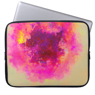 Funda Para Portátil Fondo de las acuarelas abstractas. Textura colorid