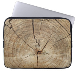 Funda Para Portátil Fondo de los anillos de los árboles ficticios