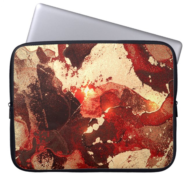 Funda Para Portátil Fondo de mármol abstracto. (Frente)