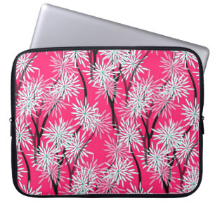 Funda Para Portátil fondo de pantalla floral retro estilo asiático en