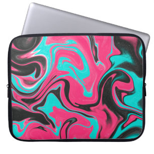 Funda Para Portátil Fondo de patrón abstracto con texturea degradada