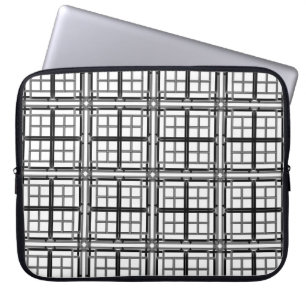 Funda Para Portátil fondo de patrón abstracto geométrico 3D.3d b
