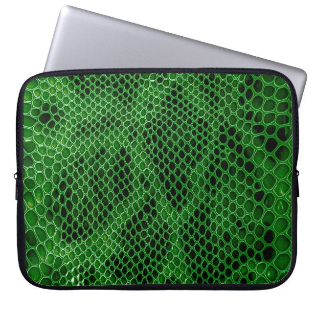 Funda Para Portátil Fondo de piel de serpiente (Frente)