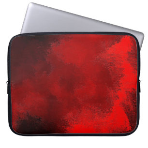 Funda Para Portátil Fondo de pintura de textura rojo