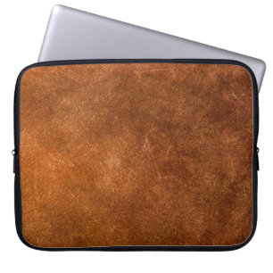 Funda Para Portátil Fondo de textura de lona marrón. textura,viejo,abs