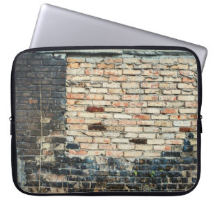 Funda Para Portátil Fondo de textura de pared de ladrillo mixto. Efect