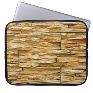 Funda Para Portátil fondo de una piedra natural abstracta, arquitecto