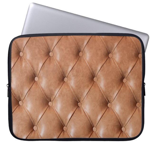 Funda Para Portátil fondo del sofá de cuero (Frente)