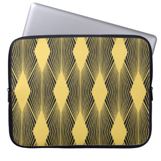 Funda Para Portátil Fondo geométrico abstracto Art Deco
