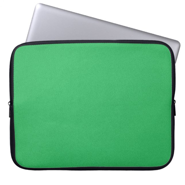 Funda Para Portátil Fondo Granulado Verde de Moda (Frente)