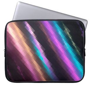 Funda Para Portátil Fondo multicolor de mosaico abstracto brillante co