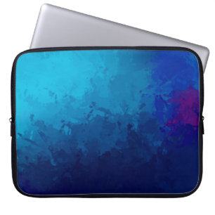 Funda Para Portátil Fondo Resumen Pintado Cepillado. Cepa acariciada