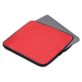 Funda Para Portátil Fondo Rojo Sólido