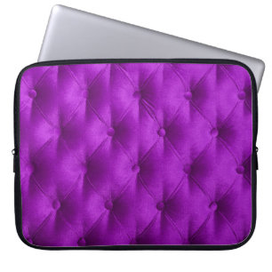Funda Para Portátil Fondo textil violeta de terciopelo violeta,