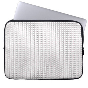 Funda Para Portátil Fondo transparente del patrón de gato corto