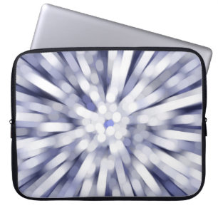 Funda Para Portátil fondo violeta abstracto. estrella de explosión fra