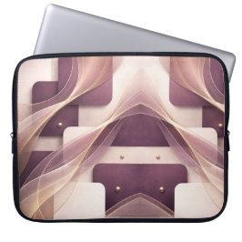 Funda Para Portátil Formas cuadradas arte de IA