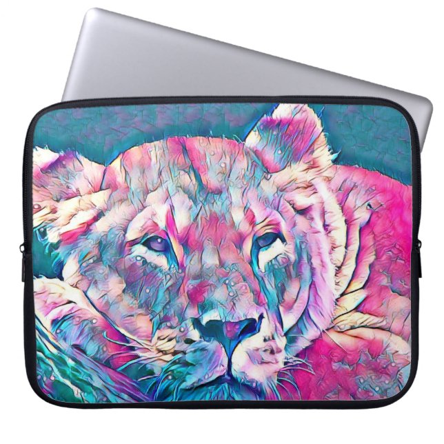 Funda Para Portátil formidable Lioness (Frente)