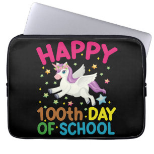 Funda Para Portátil Fórmula Matemática 100 Días De Maestra Divertida E