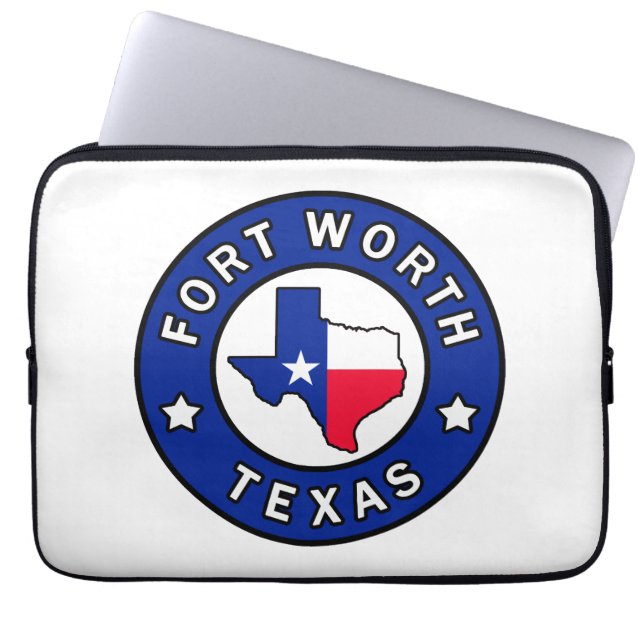 Funda Para Portátil Fort Worth Texas (Frente)