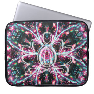 Funda Para Portátil Fosforescencia Zen Lotus