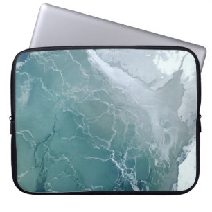 Funda Para Portátil Foto aérea del cuerpo del agua