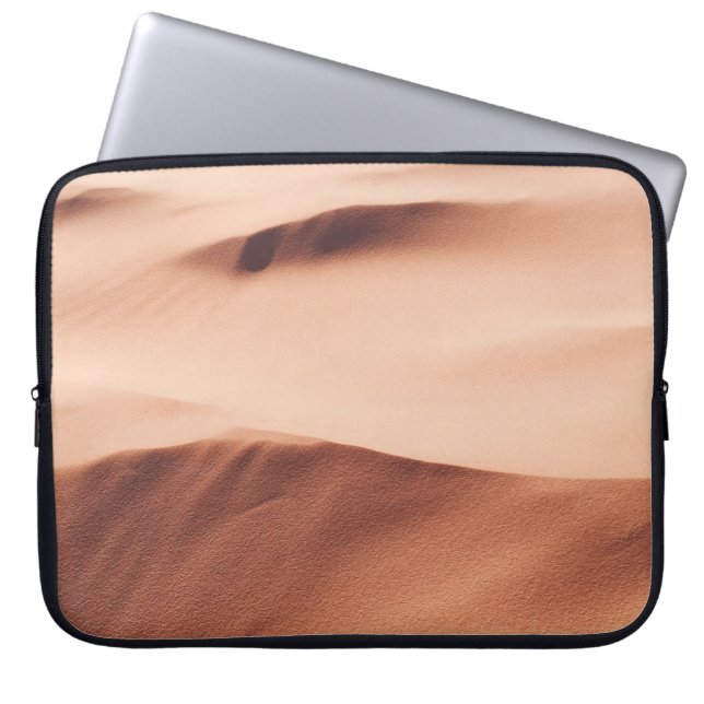 Funda Para Portátil Foto de arena del desierto (Frente)