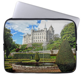 Funda Para Portátil Foto de arquitectura del castillo de Dunrobin