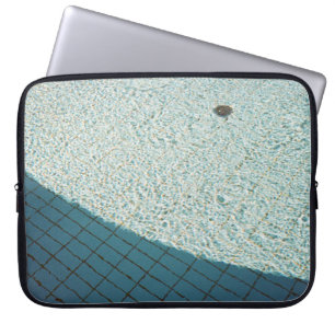 Funda Para Portátil Foto de cierre del lote de azulejos blancos