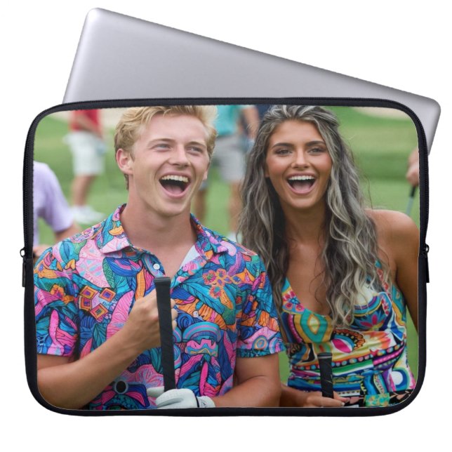 Funda Para Portátil Foto de Golf Personalizar (Frente)