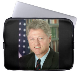 Funda Para Portátil Foto de la Casa Blanca del presidente Bill Clinton