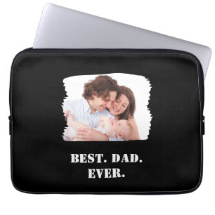 Funda Para Portátil Foto de la familia del personalizado Mejor Día del