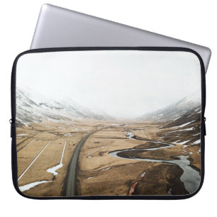 FUNDA PARA PORTÁTIL FOTO DE ROAD HACIA LA MONTAÑA