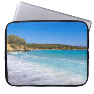 Funda Para Portátil Foto del Paraíso de la Isla Tropical
