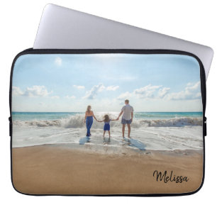Funda Para Portátil Foto Monograma