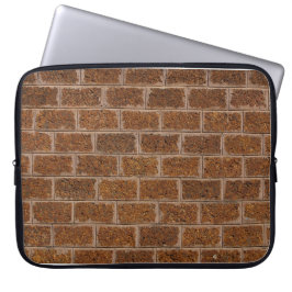 Funda Para Portátil Foto real de una pared de ladrillo