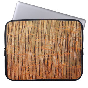 Funda Para Portátil Foto tropical de la corteza de árbol de Wickery d