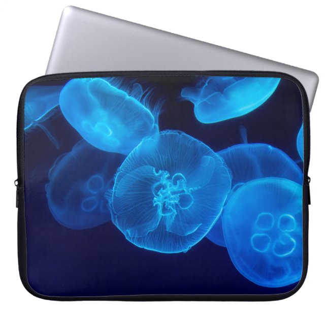 FUNDA PARA PORTÁTIL FOTOGRAFÍA CERRADA DE SWARM OF JELLYFISH (Frente)