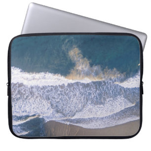 FUNDA PARA PORTÁTIL FOTOGRAFÍA DE ALTO ÁNGULO DE LA PLAYA