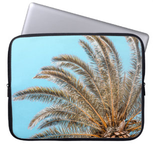 Funda Para Portátil Fotografía de ángulo bajo de una palmera verde deb