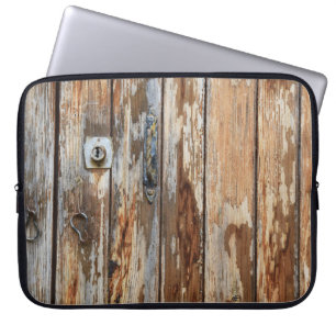 Funda Para Portátil Fotografía de armario de madera marrón