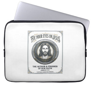 Funda Para Portátil Fotografía de Jesús Mamá Fotógrafa Familiar Vintag