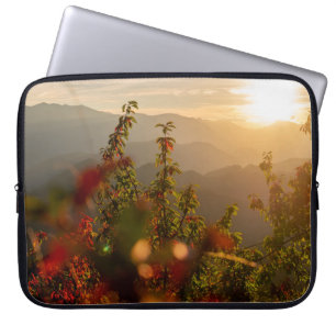 FUNDA PARA PORTÁTIL FOTOGRAFÍA DE LA NATURALEZA DE ÁRBOLES VERDES CON 