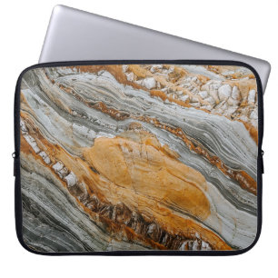 Funda Para Portátil Fotografía de primer plano de piedras grises y nar