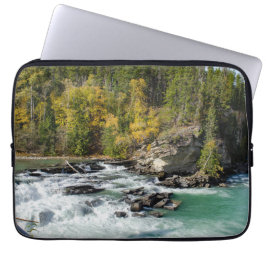 Funda Para Portátil Fotografía de río canadiense, río Fraser